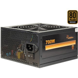 Inter-tech argus bps-700, 700 watt strømforsyning (sort, 4x pcie)