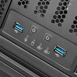Silverstone RM400 rackhus (sort | 2x USB-A 3.2 (5 Gbit s))