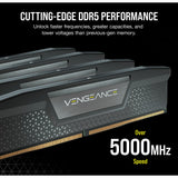 Corsair Vengeance 32 GB DDR5-6000 (2x 16 GB) RAM (sort, cmk32gx5m2b6000c30, xmp 3.0)