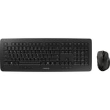 Cherry dw 5100 trådløst skrivebordssæt (sort, us-layout (qwerty), 100%)