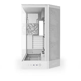 Nzxt h9 flow rgb midi tårnhus (hvid (mat) | 2x usb-a | 1x usb-c | rgb | hærdet glas)