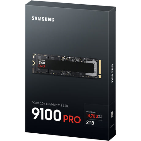 Samsung mz-vap2t0bw 9100 pro pcie® 5.0 nvme™ m.2 SSD - 2 TB, 2 TB, M.2, 14700 MB s