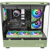 Thermaltake ct120 ex argb sync pc køleblæser matcha grøn (3-fan pack) case fans (lysegrøn, 3 stk, 120 x 120 x 25 mm, pwm)