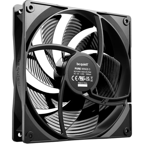 Vær stille! rene vinger 3 | 140 mm pwm højhastigheds ventilator