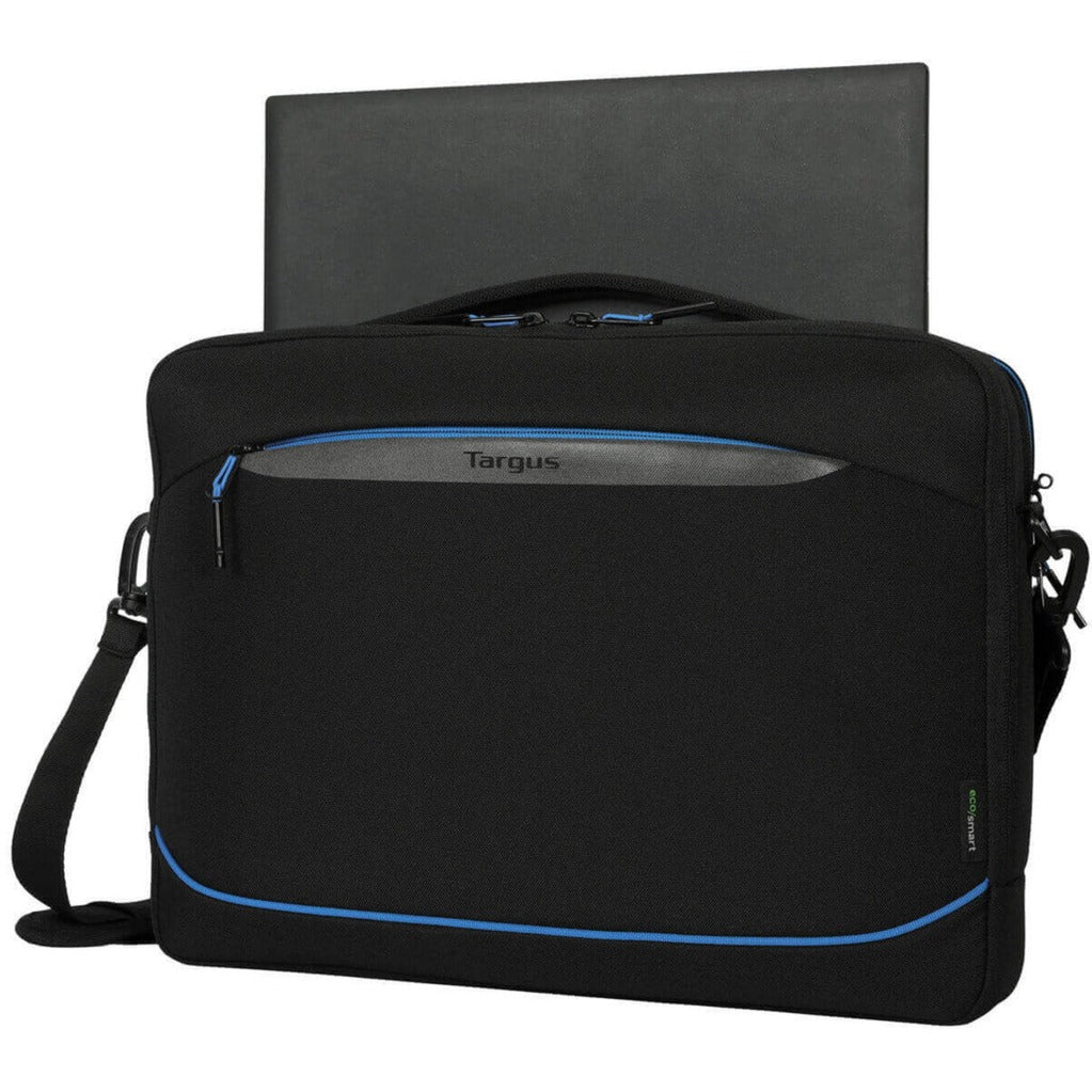 Targus 15-16" kystlinje ecosmart dokumentmappe laptoptaske (sort)