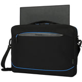 Targus 15-16" kystlinje ecosmart dokumentmappe laptoptaske (sort)