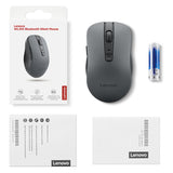 Lenovo wl310 lydløs bluetooth-mus (grå, 800 - 1600 dpi, bluetooth 5.0)