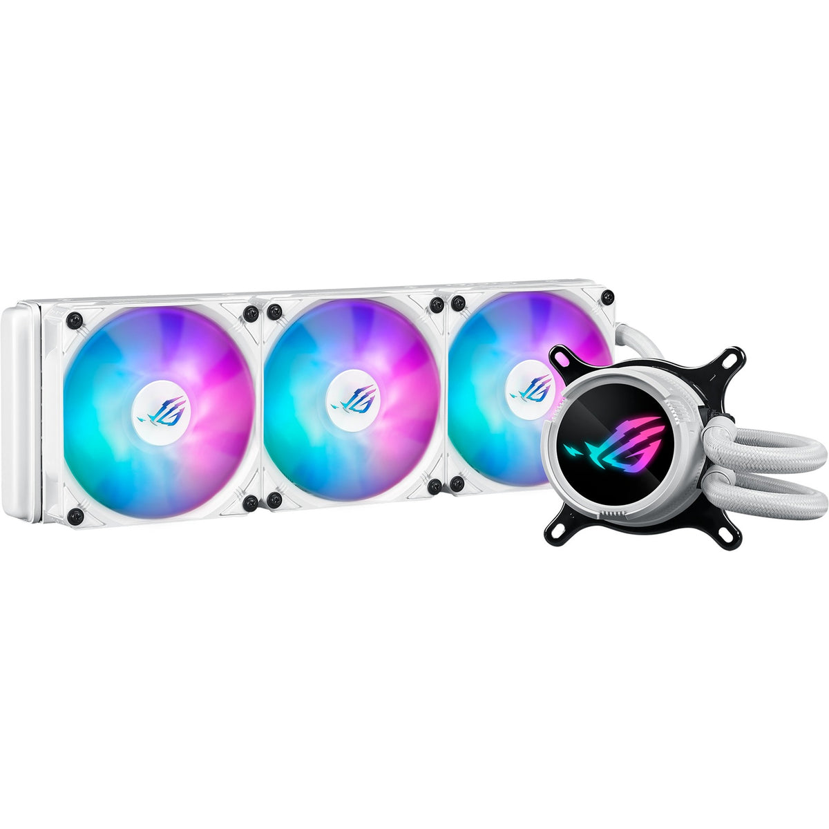 Asus ROG Strix LC III 360 ARB Vandkøling (hvid, 4-benet PWM blæserstik)