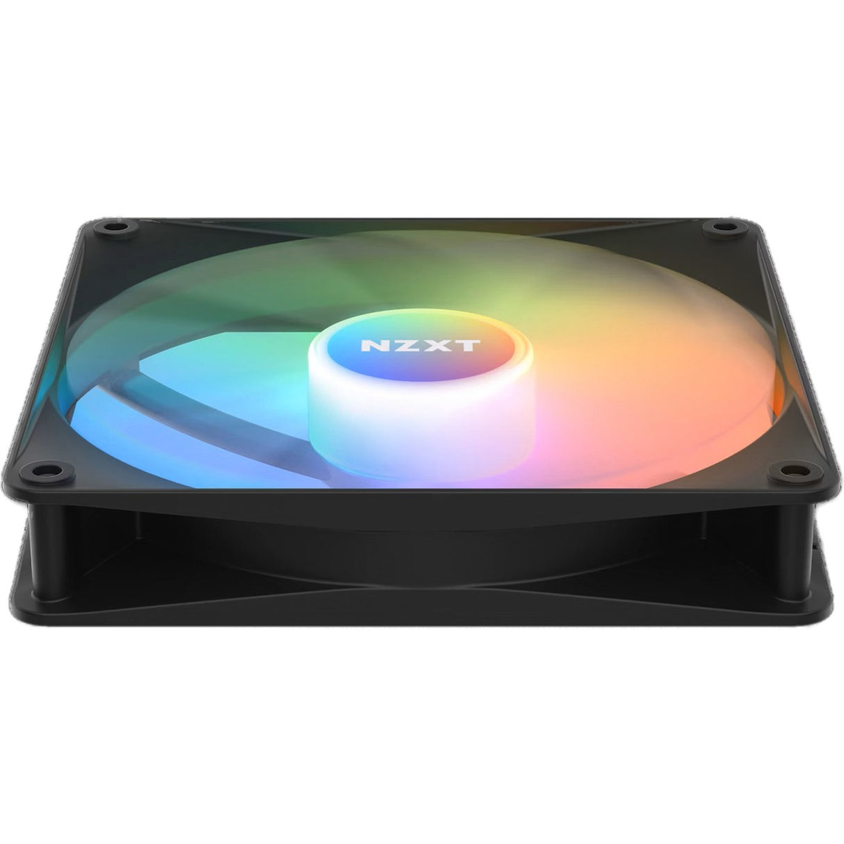 Nzxt f140 rgb core case ventilator (sort, 140 x 140 x 26 mm, pwm, uden controller)