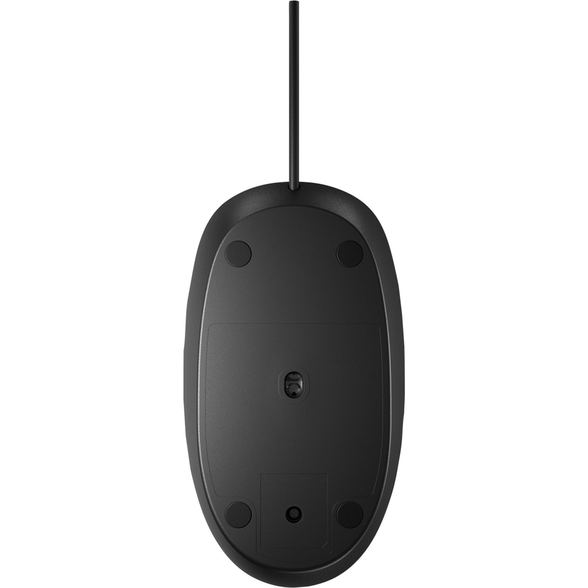 Hp 128 lasermus med kabel (sort, 1200 dpi)