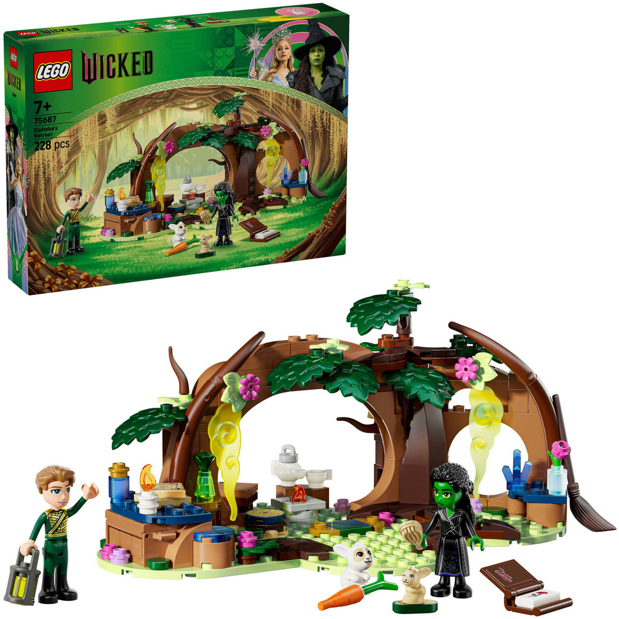 Lego ® Wicked Elphaba's Shelter-byggesæt til børn - 75687