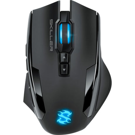 Sharkoon skiller sgm1 rgb gaming mus (sort, 10.800 dpi, rgb lysdioder)