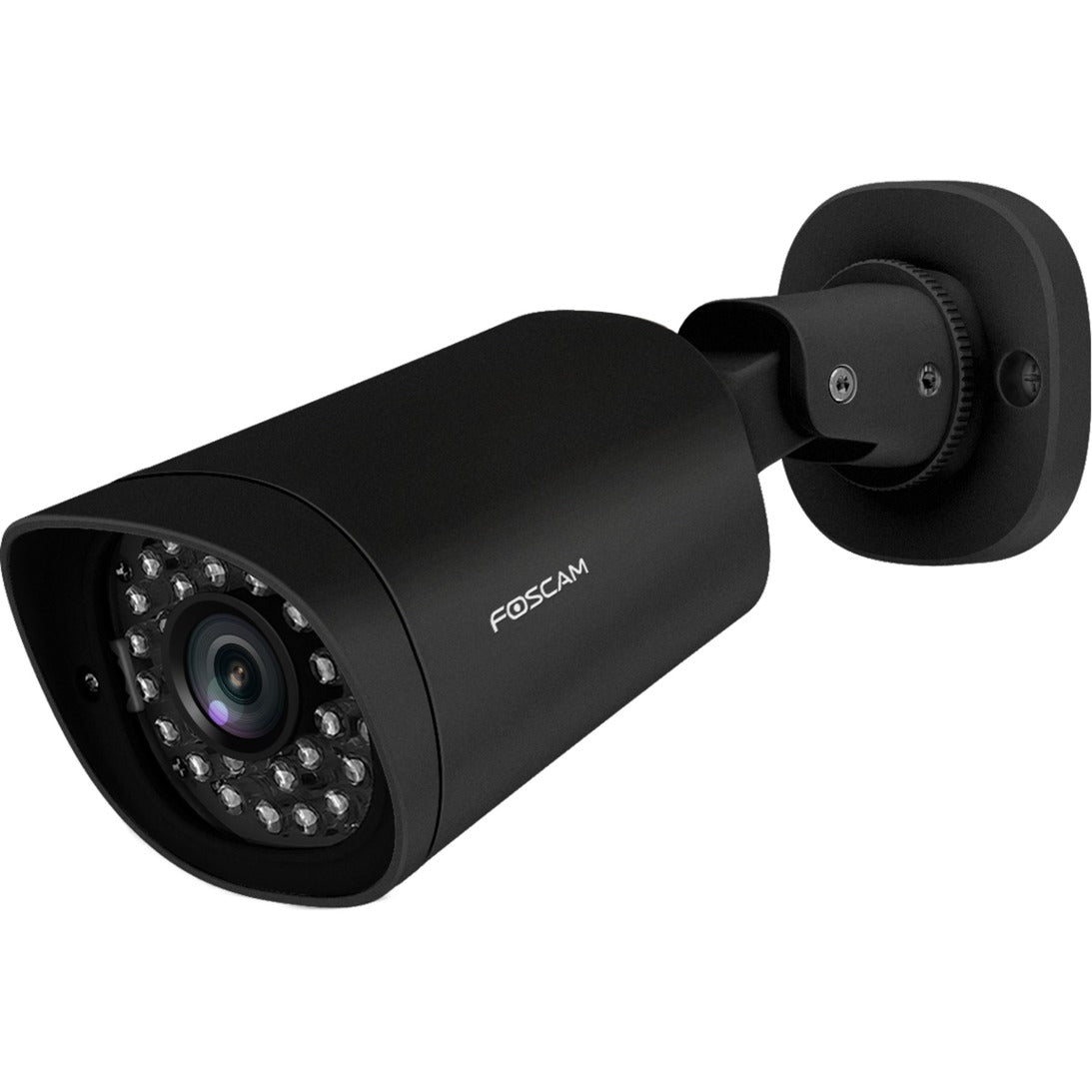 Foscam g4ep poe 4,0 megapixel udendørskamera (sort, poe, 4,0 megapixel)