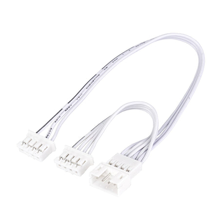 Silverstone shark force 140 argb kabinet ventilator (hvid, 140 x 140 x 25 mm, pwm, 4-1 pin argb (5v led))