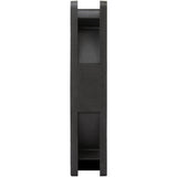 Silverstone air penetrator 120i case ventilator (sort, 120 x 120 x 25 mm)