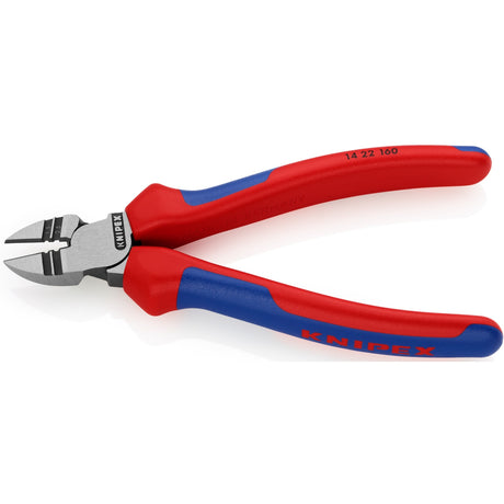 Knipex afisoleringssidetænger 14 22 160 skæretænger (rød blå, længde 160 mm, VDE testet)