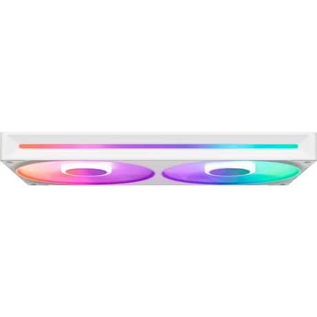 Nzxt f280 rgb core case blæsere (hvide, 2 stk, 280 x 140 x 26 mm)