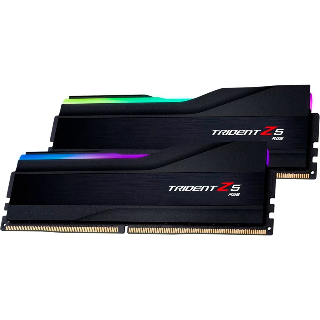 G.skill 64 GB ddr5-6000 RAM-sæt (sort, f5-6000j3636f32gx2-tz5rk, trident z5 rgb, xmp)