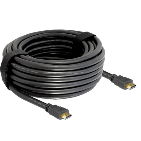 Delock højhastigheds HDMI-kabel med Ethernet (sort, 20 meter)
