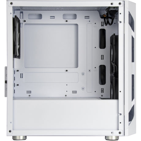 Silverstone fara h1m pro midi tårnhus (hvid | 3x USB-A | RGB | vindue)
