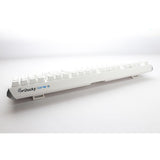 Ducky one 3 classic pure white, tastatur (hvid, us-layout, cherry mx blue, rgb led, double-shot pbt, hot-swappable, quack mekanik)