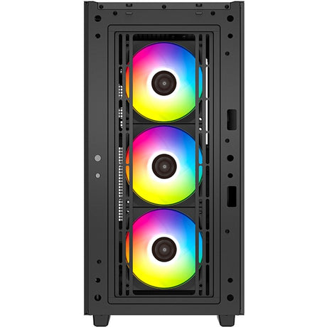 Deepcool CG540 midi tårnhus (sort | 2x USB-A | vindue)