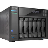 Asustor lockerstor 6 as6706t nas (sort)