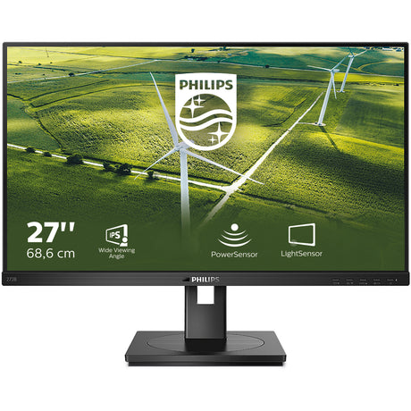 Philips 272b1g 27-skærm (sort, 75 Hz, VGA, DVI-D, skærmport, HDMI, USB, lyd)
