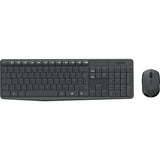 Logitech mk235 trådløst skrivebordssæt (sort, us-internationalt layout (qwerty))