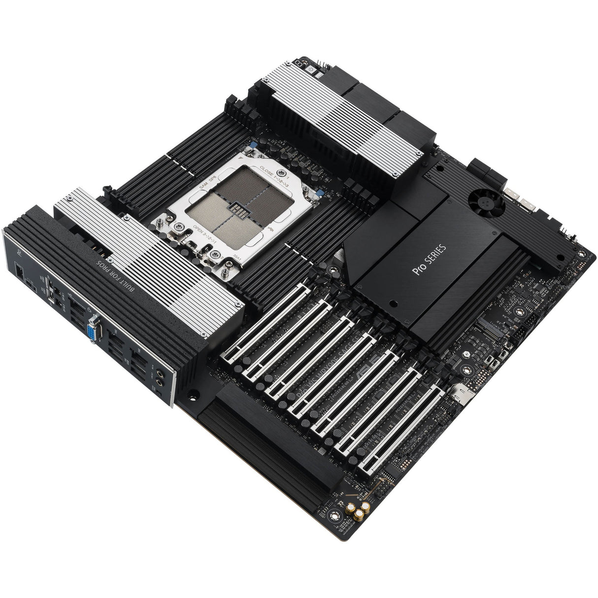 Asus pro ws wrx90e-sage se socket str5 bundkort (raid, 2x 10gb-lan, eeb)