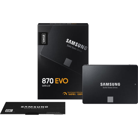 Samsung 870 evo 500 GB SSD (mz-77e500b eu, sata 600)