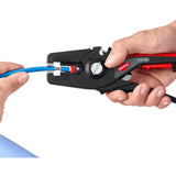 Knipex automatisk afisoleringstang | længde 195 mm | 0,08-16 (awg 28-5) mm² | 1 stk - 12 52 195 - 12 52 195