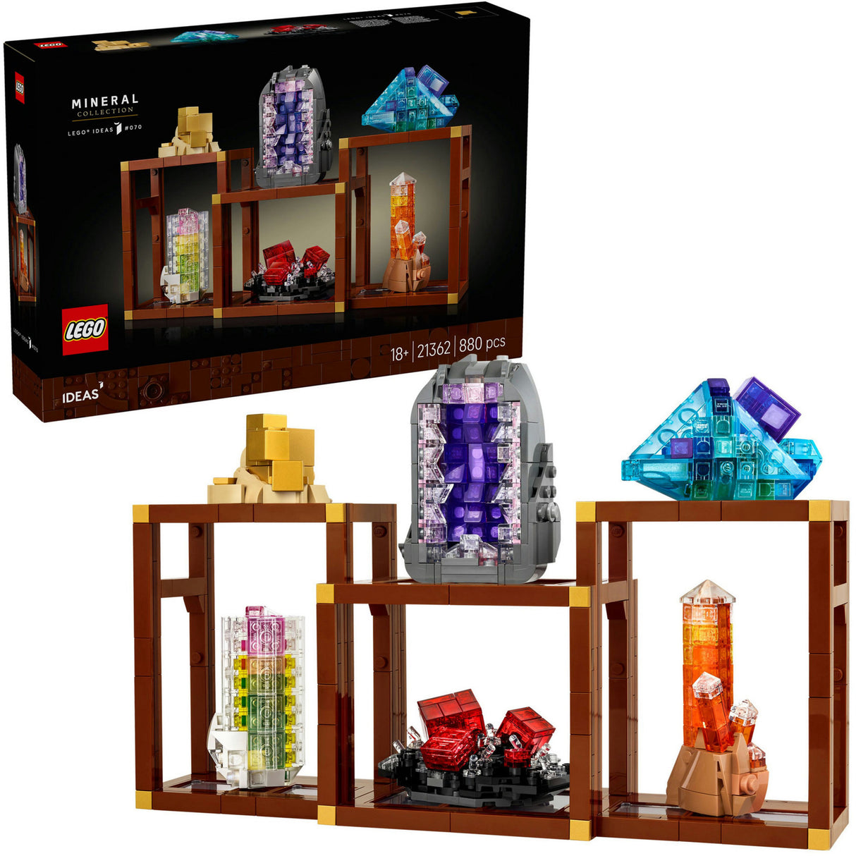 Lego ideas mineralsamlingssæt - 21362