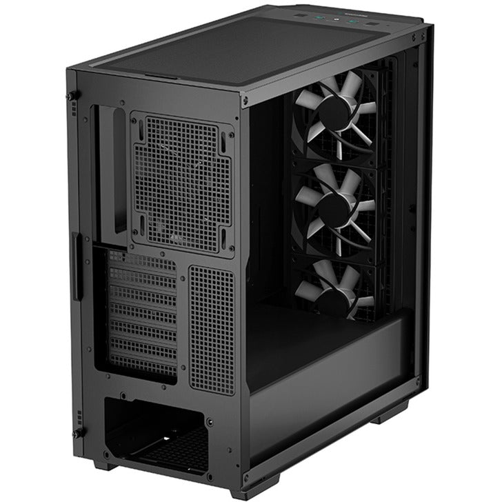 Deepcool CG540 midi tårnhus (sort | 2x USB-A | vindue)