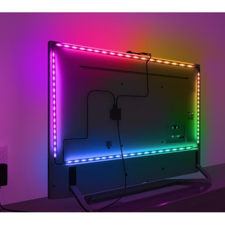 Govee h6199 dreamview t1 tv achtergrondverlichting sfeerverlichting (5 meter, rgbic, wifi, bluetooth, voor 75 - 85 inch tv's)