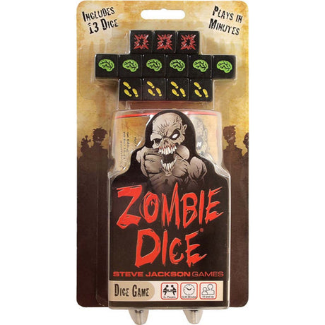 Steve jackson spil zombie terning terningespil (engelsk, 2 - 8 spillere, 10 - 20 minutter, fra 10 år)