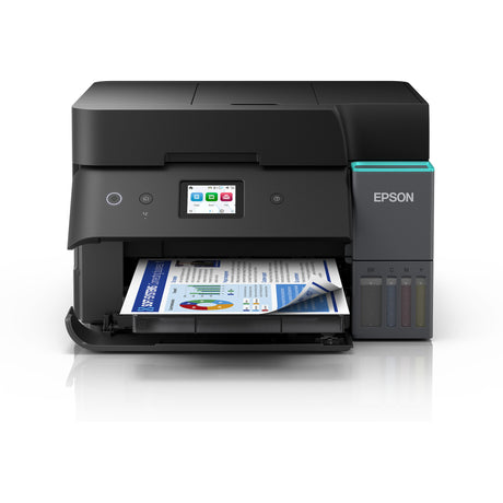 Epson ecotank et-4950 alt-i-en inkjetprinter (sort, fax, scanning, kopi, WiFi, inklusive op til 3 års blæk)