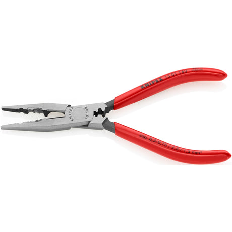 Knipex ledningstænger sort atramenteret med plastbelægning 160 mm - 1301160