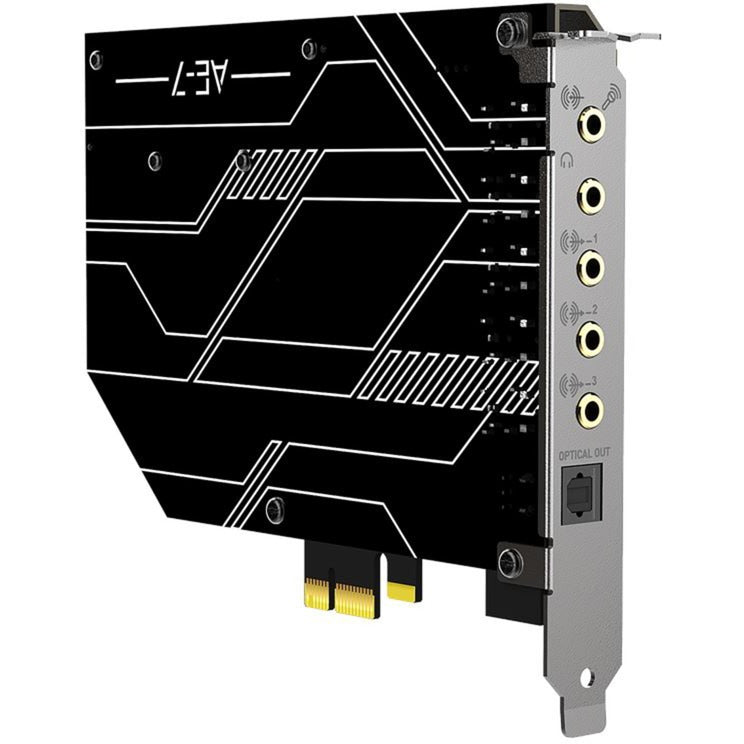 Creative Sound Blaster AE-7 lydkort (sort)