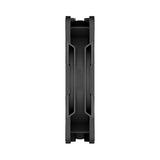 Arctic p12 pro reverse case ventilator (sort, 120 x 120 x 27 mm, pwm)