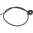 Alphacool eiszapfen temperatursensor g1 4 ig ig med ag adapter (sort)