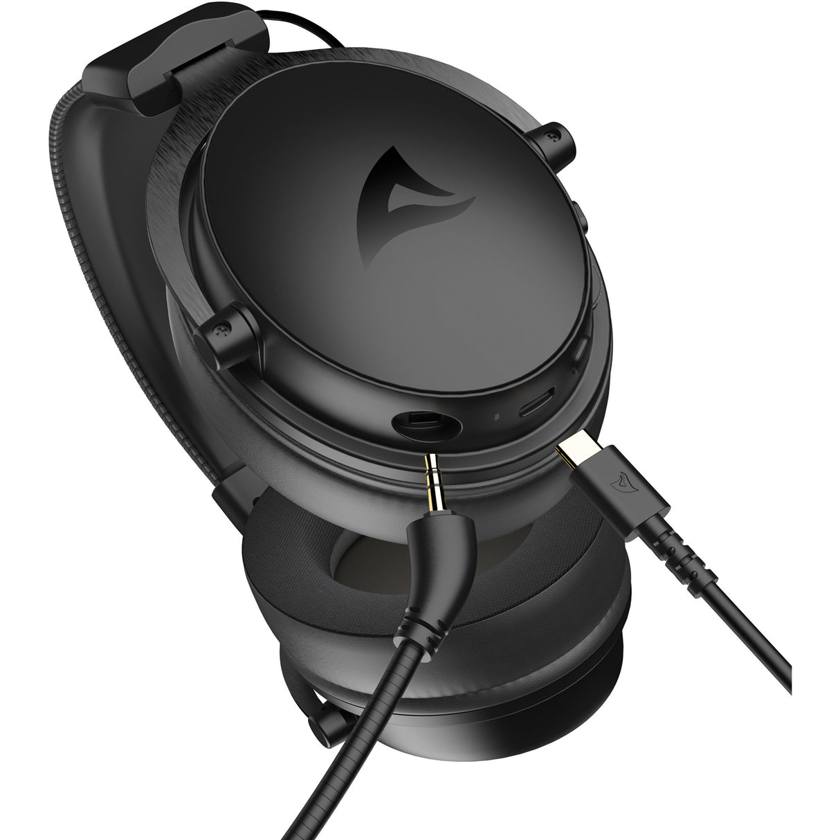Sharkoon skiller sgh40w over-ear gaming headset (sort)