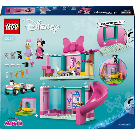 Lego Disney Mickey and Friends - Minnie's Pet Hotel Construction Toy (43274)