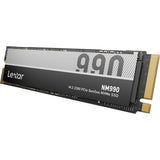 Lexar nm990 4 TB SSD (PCIe 5.0 x4, NVME 1.4, M.2 2280)