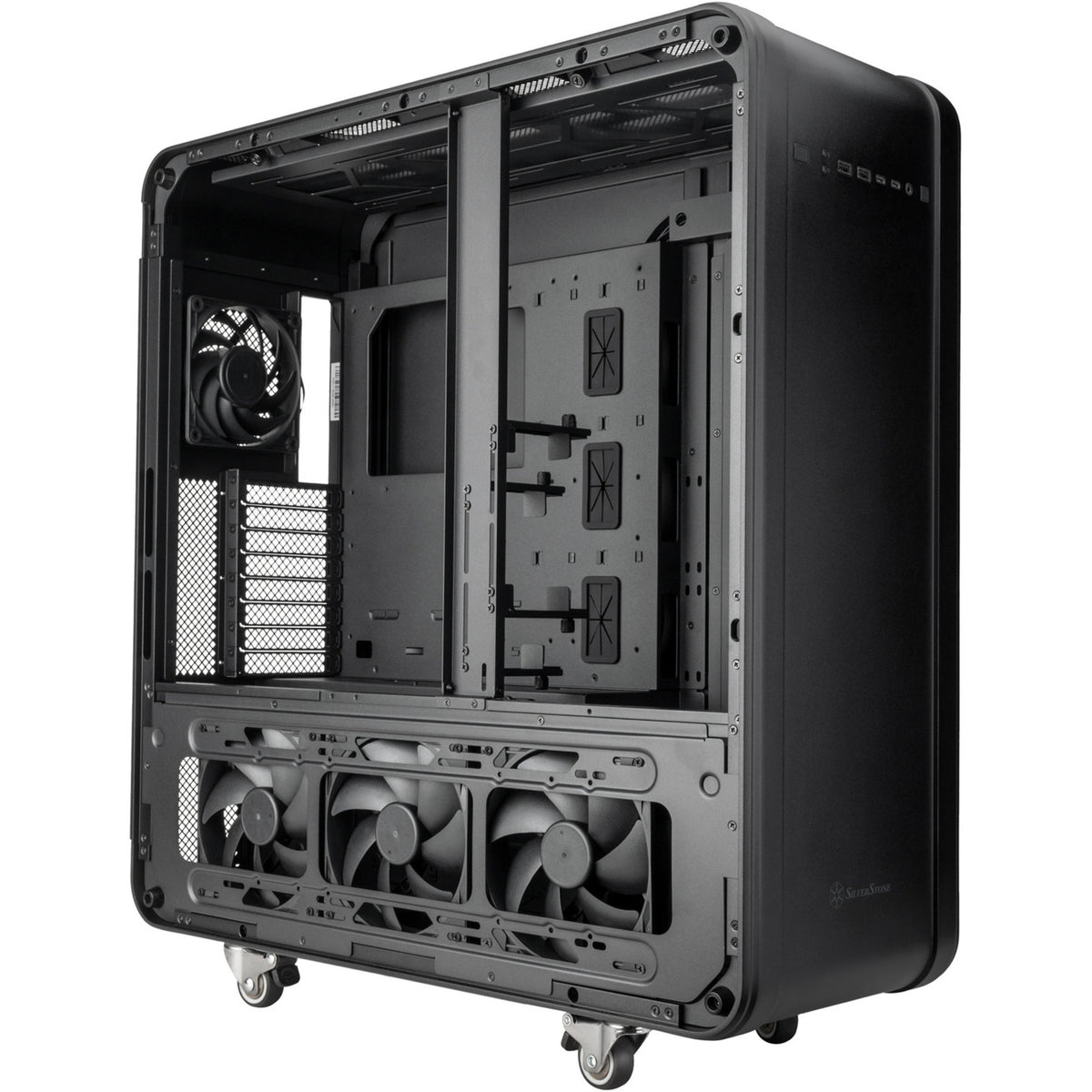 Silverstone alta t1 stort tårnhus (sort | 2x USB-A | 2x USB-C)