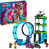 Lego City - Ultimate Stunt Drivers Challenge Construction Toy (60361)