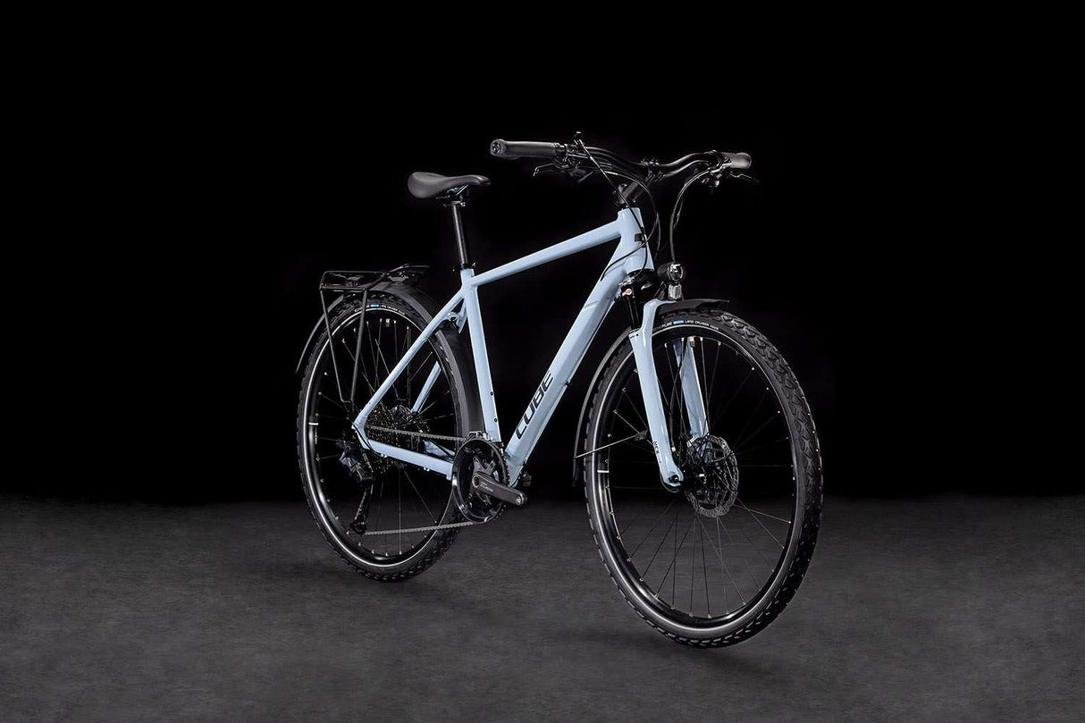 Cube nature exc allroad pigeonblue'n'black