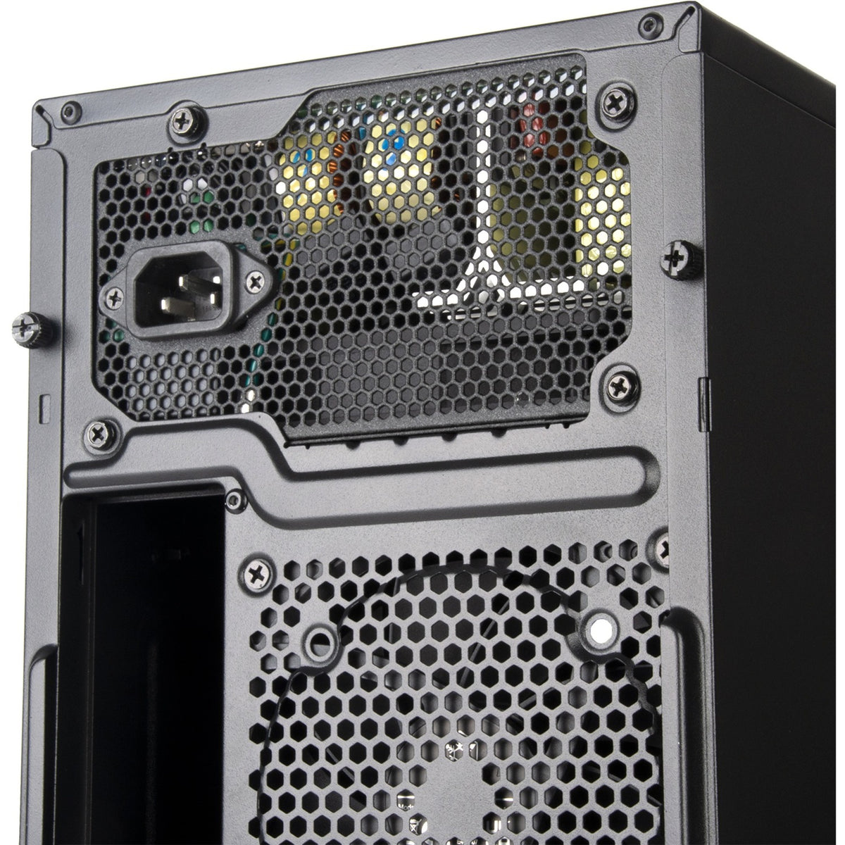 Silverstone fara 311 midi tårnhus (sort | 3x USB-A)