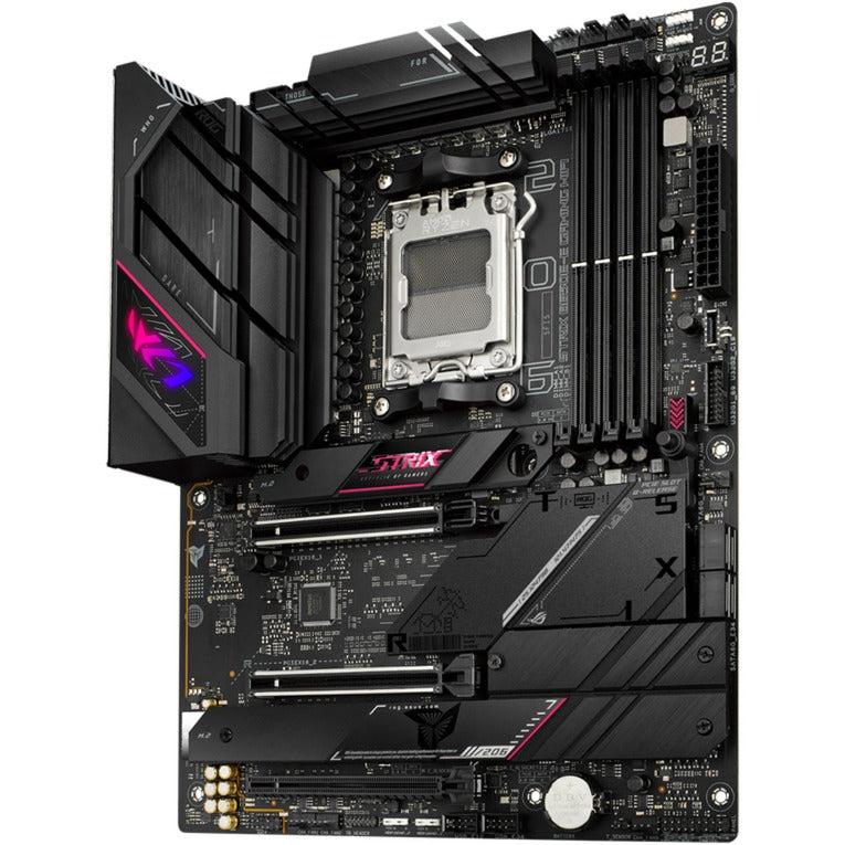 Asus ROG Strix B650e-E Gaming Wi-Fi Socket AM5 bundkort (sort, RAID, 2,5 GB-LAN, Wi-Fi 6e, BT, lyd, ATX)