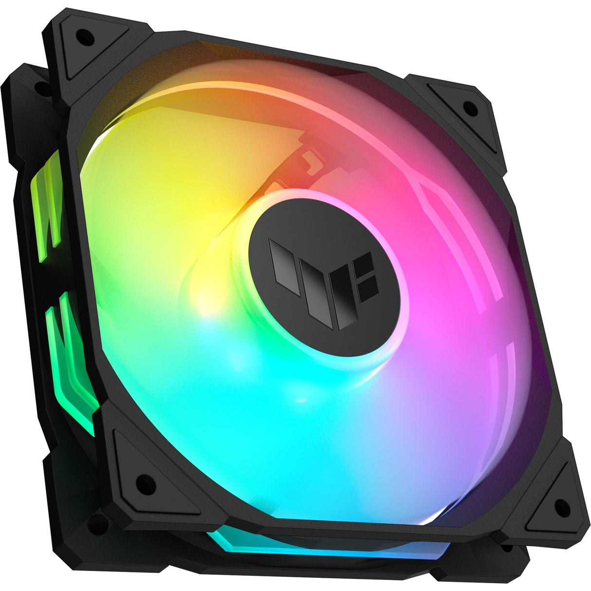 Asus tuf gaming tr120 argb etui blæser (sort, 120 x 120 x 28 mm)